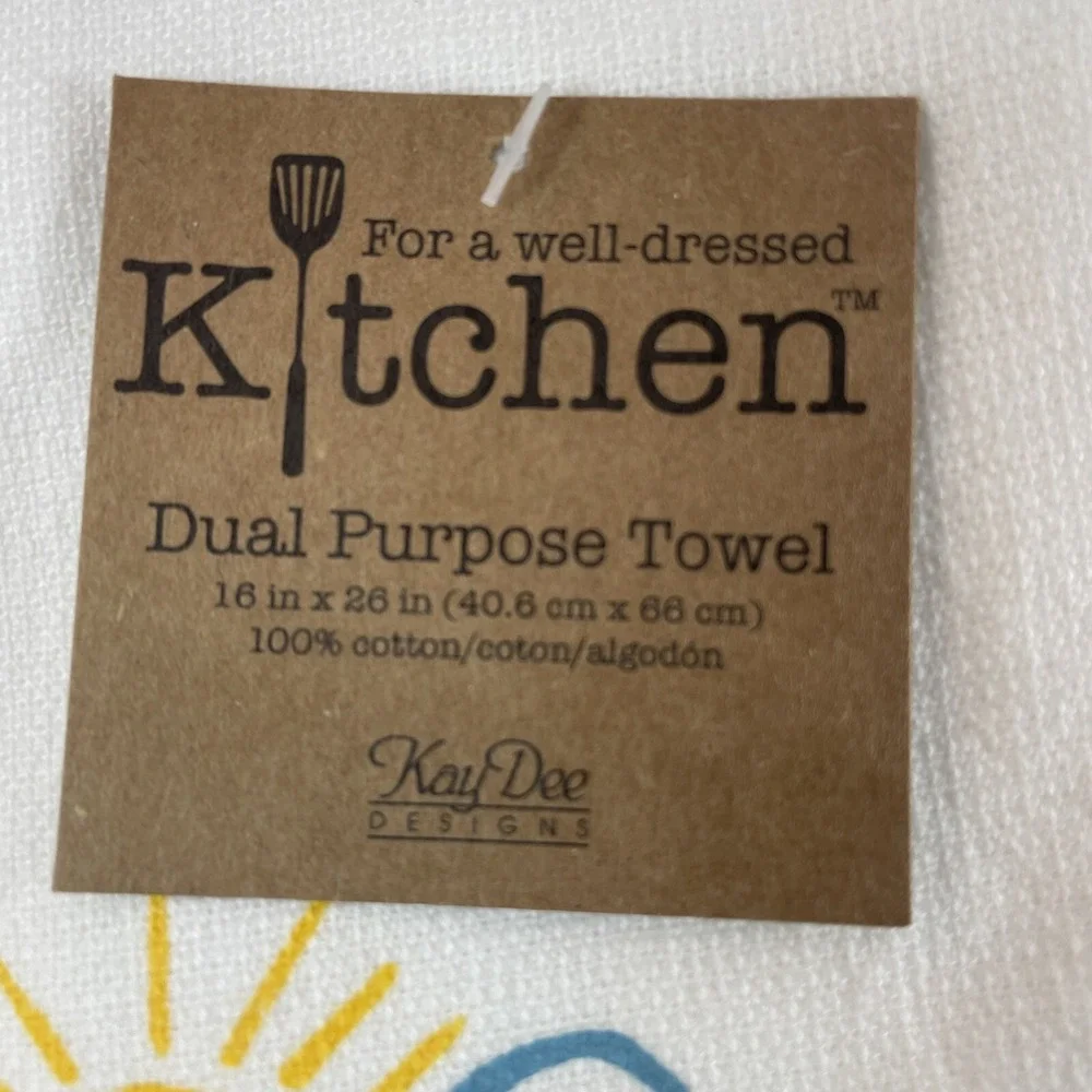 Kay Dee Designs Retro Camper RV Bundle Kitchen Towels 1 Dual Purpose 1 Tea Towel